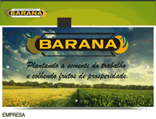 Tablet Screenshot of barana.com.br